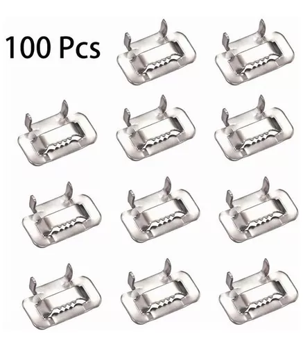 HEBILLA PARA FLEJE METALICO 3/4 (100PZA)
