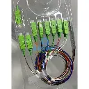 SPLITTER OPTICO 1 X 8 SC/APC (Verde)
