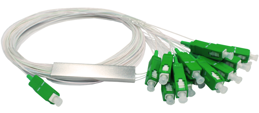 SPLITTER OPTICO 1 X 16 SC/APC (Verde)