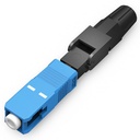 CONECTOR PARA FIBRA OPTICA MECANICO SC/UPC AZUL (Tipo Clip)(Emp. 10 Und.)
