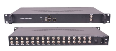 IP GATEWAY ref.IPGW2401A //  24 ENTRADAS SATELITALES  DVB-S/S2 FAT, 3 SALIDAS EN IP