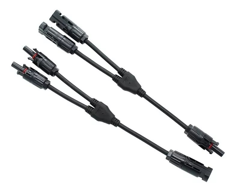 CONECTOR SOLAR MC4 TIPO Y 2 EN 1 (2 und)