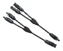 CONECTOR SOLAR MC4 TIPO Y 2 EN 1 (2 und)