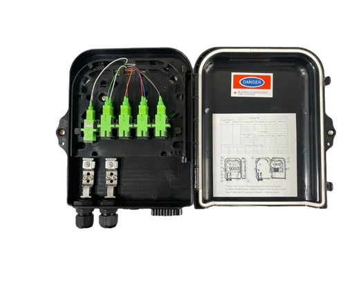 CAJA NAP 8 PUERTOS SC/APC Splitter VERDE (FDB) 
