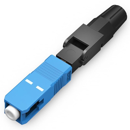 CONECTOR PARA FIBRA OPTICA MECANICO SC/UPC AZUL (Tipo Clip)(Emp. 10 Und.)
